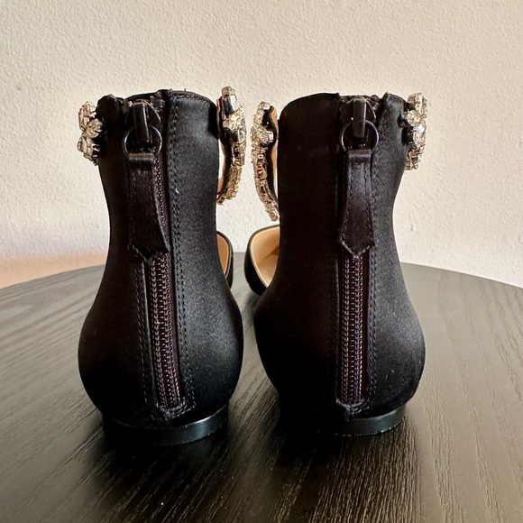 Badgley Mischka embellished pointed flats - Picture 7 of 8